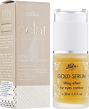 Ліфтинг-сироватка зі слизом равлика для обличчя - L'biotica Eclat Glow Serum Lifting Face Serum — фото N2