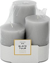 Духи, Парфюмерия, косметика Набор ароматических свечей - Artman Glass Classic Perfume №6 Black Tulip Candle (candle/3pc)