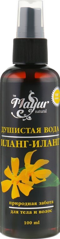 Подарочный набор "Иланг-иланг" - Mayur (oil/140 ml + foam/150 ml + water/100 ml) — фото N4