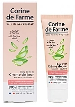 Парфумерія, косметика Денний крем з екстрактом алое вера - Corine De Farme Nourishes Aloe Vera Day Cream