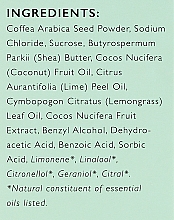 Кавовий скраб "Лемонграс" - Upcircle Coffee Body Scrub With Lemongrass — фото N4