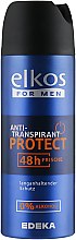 Парфумерія, косметика Дезодорант для чоловіків - Elkos For men Anti-Transpirant Protect