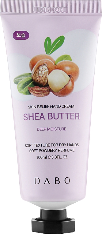 Крем для рук з маслом ши - Dabo Skin Relife Hand Cream Sheabutter — фото N1