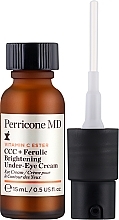 Освітлювальний крем для шкіри навколо очей - Perricone MD Vitamin C Ester CCC + Ferulic Brightening Under-Eye Cream — фото N1