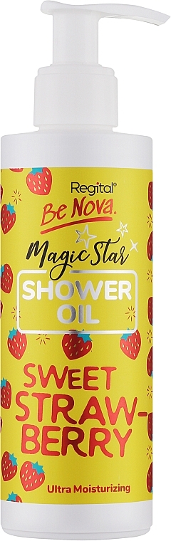 Масло для душа "Сладкая клубника" - Regital Shower Oil Strawberry — фото N1