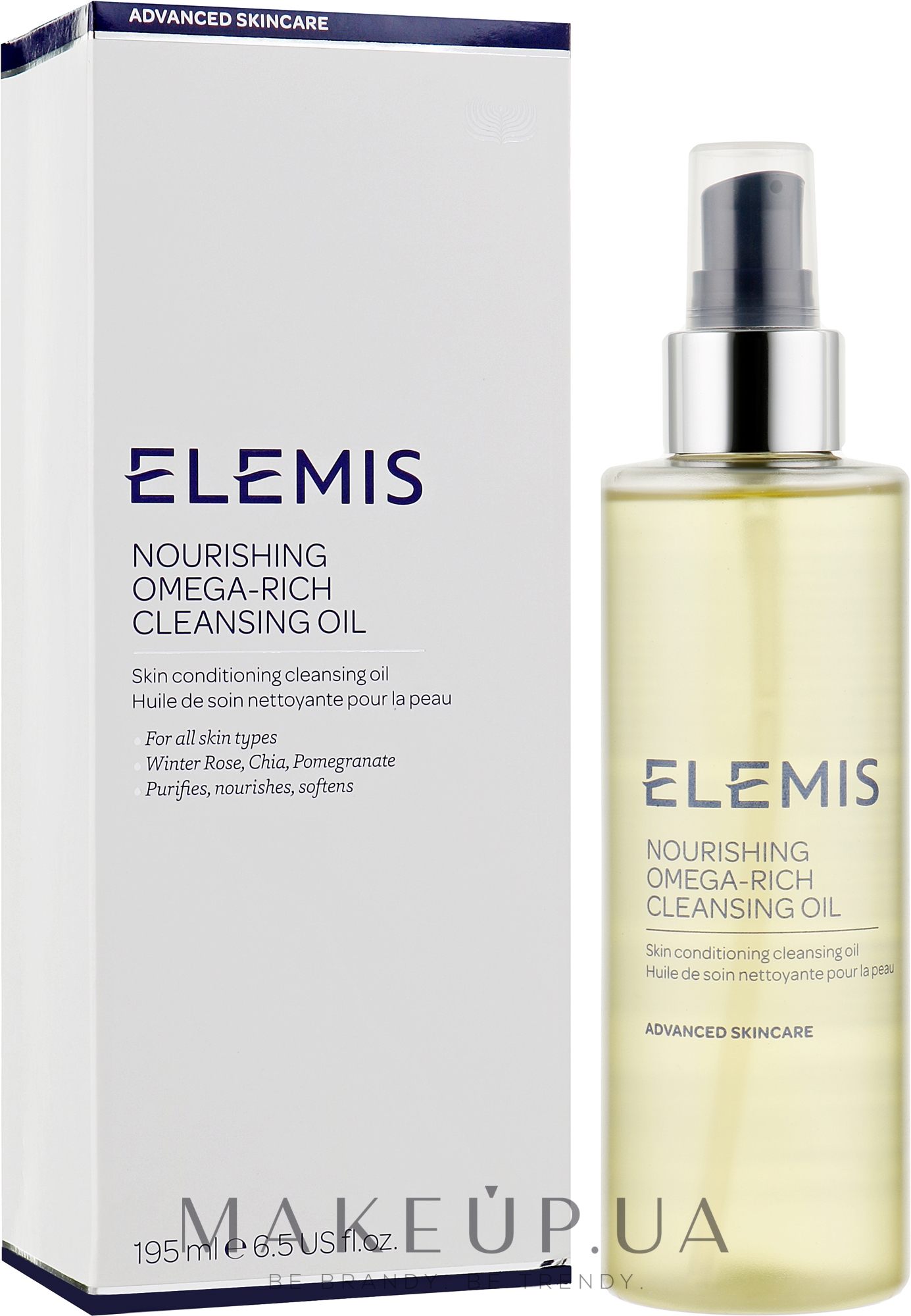 Очищающее масло для лица - Elemis Nourishing Omega-Rich Cleansing Oil — фото 195ml