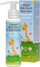 Парфумерія, косметика Органічний дитячий крем для обличчя й тіла - Azeta Bio Organic Baby Face & Body Cream