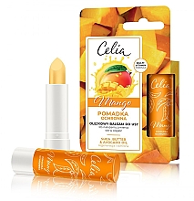 Духи, Парфюмерия, косметика Бальзам для губ с маслом манго - Celia Protective Lipstick Mango Oil Lip Balm