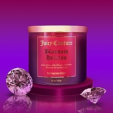 Ароматична свічка - Juicy Couture Blossom Heiress Fine Fragrance Candle — фото N3
