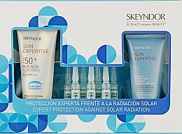 Парфумерія, косметика Подарунковий набір - Skeyndor Sun Expertise Blue Light (concentrate/7*2ml + emulsion/150ml + b/cr/75ml)