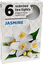 Духи, Парфюмерия, косметика Чайные свечи "Жасмин", 6 шт. - Admit Scented Tea Light Jasmine