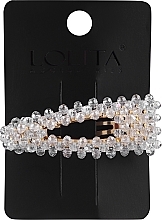 Заколка для волос, прозрачные бусины - Lolita Accessories — фото N1