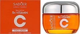 Крем для обличчя з вітаміном С - Sadoer 5X Vitamin C Face Cream — фото N2