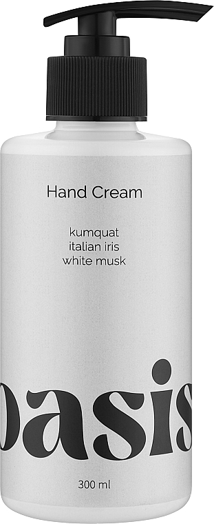 Парфумований крем для рук "Kumquat Italian Iris White Musk" - Oasis Hand Cream  — фото N2