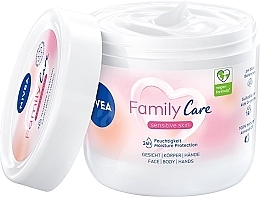 Парфумерія, косметика Крем зволожувальний для всієї сім'ї - NIVEA Family Care Hydrating Creme