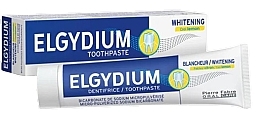 Відбілювальна зубна паста з ароматом лимона - Elgydium Whitening Cool Lemon Toothpaste — фото N1