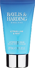 Набор - Baylis & Harding Men's Citrus Lime & Mint (hair/b/wash/100ml + a/sh/balm/50ml + face/wash/100ml) — фото N5