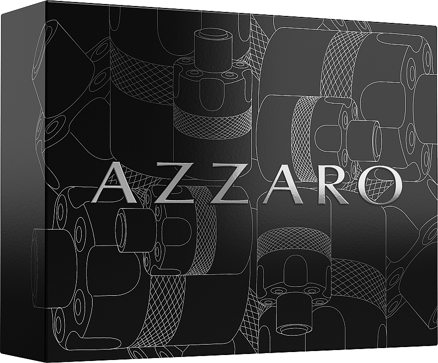 Azzaro The Most Wanted - Набор (edp/100ml + sh/75ml + edp/10ml) — фото N3