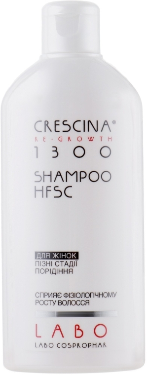 Шампунь для стимуляции роста волос у женщин 1300 - Crescina Re-Growth HFSC 1300 Woman Shampoo