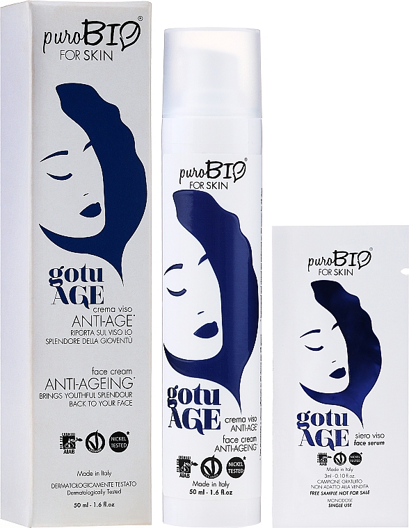 Антивіковий крем для обличчя - PuroBio Cosmetics GoTu Age Cream — фото N2