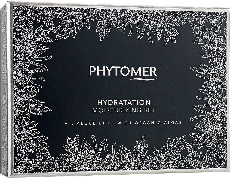 Набір "Зволоження" - Phytomer Hydratation Moisturizing Set (f/cr/50ml + f/cr/15ml + f/mask/15ml) — фото N1
