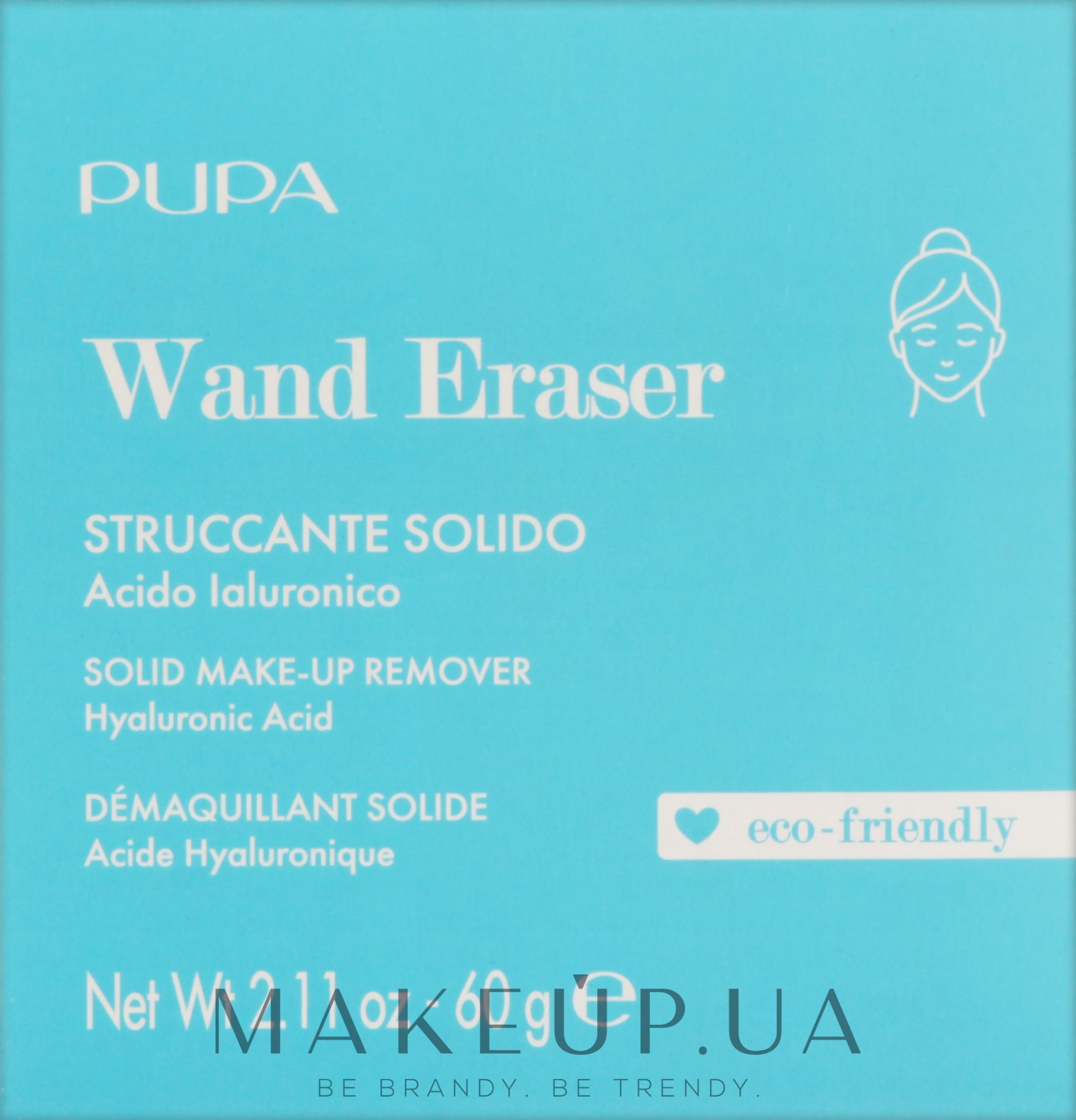 Твердое средство для снятия макияжа - Pupa Wand Eraser Solid Makeup Remover — фото 60g