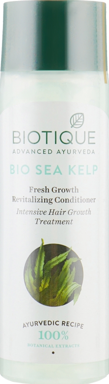 Лікувальний кондиціонер для тонкого та ослабленого волосся "Біо морські водорості" - Biotique Sea Kelp Fresh Growth Revitalizing Conditioner — фото N1