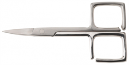 Ножницы для ногтей для мужчин закругленные, 10см - Sibel Curved Nail Scissors  — фото N1