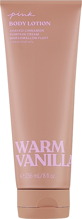 Парфюмированный лосьон для тела - Victoria's Secret Pink Warm Vanilla Body Lotion — фото N1