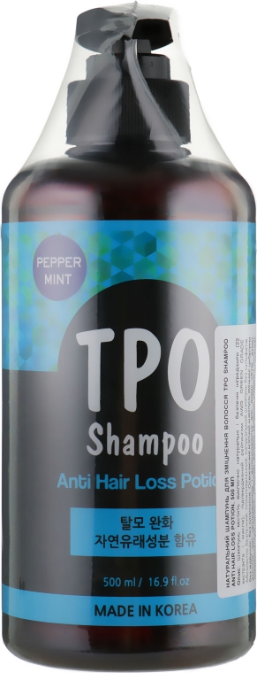 Натуральный питательный шампунь для укрепления волос - TPO Shampoo Anti Hair Loss Potion