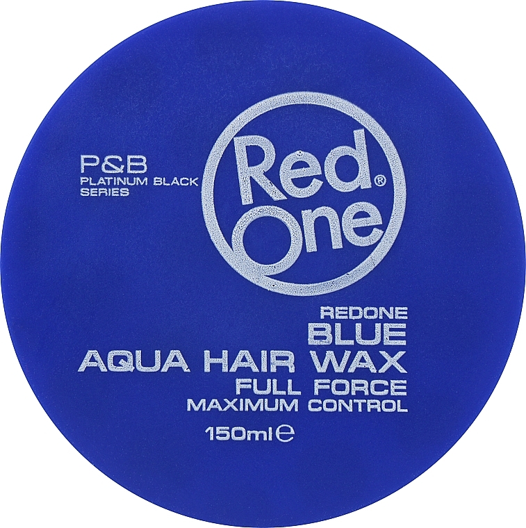 Аквавоск для волос ультрасильной фиксации - RedOne Aqua Hair Wax Blue — фото N3