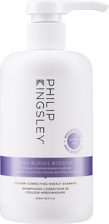 Шампунь-бустер для світлого волосся - Philip Kingsley Pure Blonde Booster Shampoo — фото N5