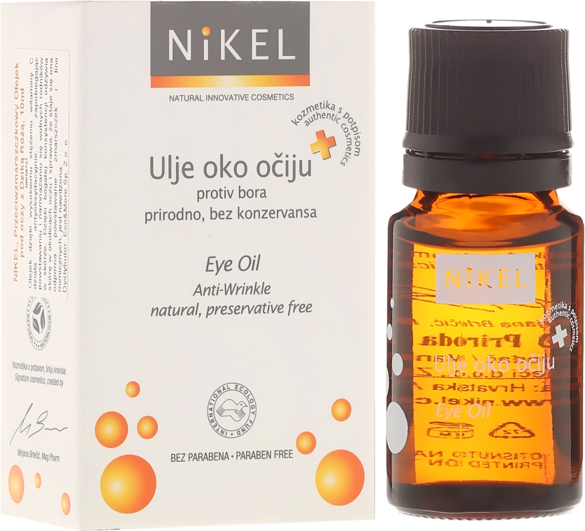 Олія для шкіри навколо очей - Nikel Eye Oil — фото N1