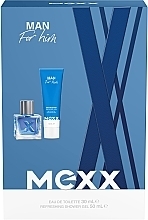 Mexx Man Gift Set - Набір (edt/30ml + sh gel/50ml) — фото N2