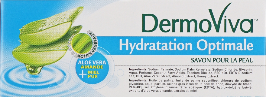 Мыло увлажняющее - Dabur DermoViva Skin Soap — фото N3