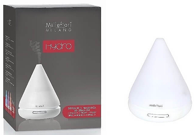 Ультразвуковий аромадифузор «Піраміда» - Millefiori Milano Hydro Ultrasound Pyramid Diffuseur — фото N2