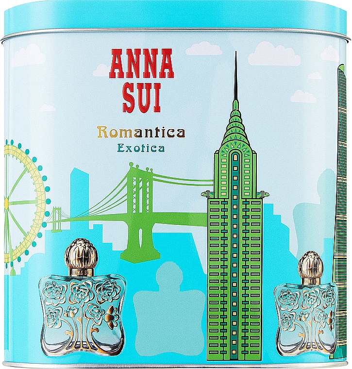 Anna Sui Romantica Exotica - Набор (edt/50ml + b/lot/90ml + sh/gel/90ml + music/box)