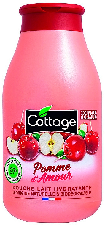 Молочко для душа "Яблоко любви" - Cottage Pomme d'Amour Shower Milk — фото N1