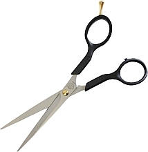 Духи, Парфюмерия, косметика Ножницы парикмахерские, 2312/6,5", черные - Kiepe Hair Scissors Ergonomix 6,5" Regular Plastic Handle 