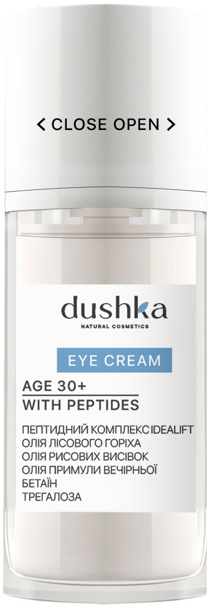 Крем для кожи вокруг глаз с пептидами - Dushka Eye Cream — фото 15ml