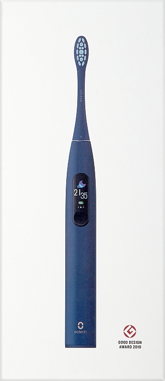 Розумна зубна щітка Oclean X Pro Blue - Oclean X Pro Navy Blue (OLED) (Global) — фото N3