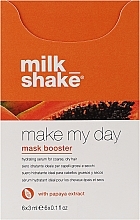 Парфумерія, косметика Бустер для маски для волосся "Папая" - Milk_Shake Make My Day Mask Booster Papaya