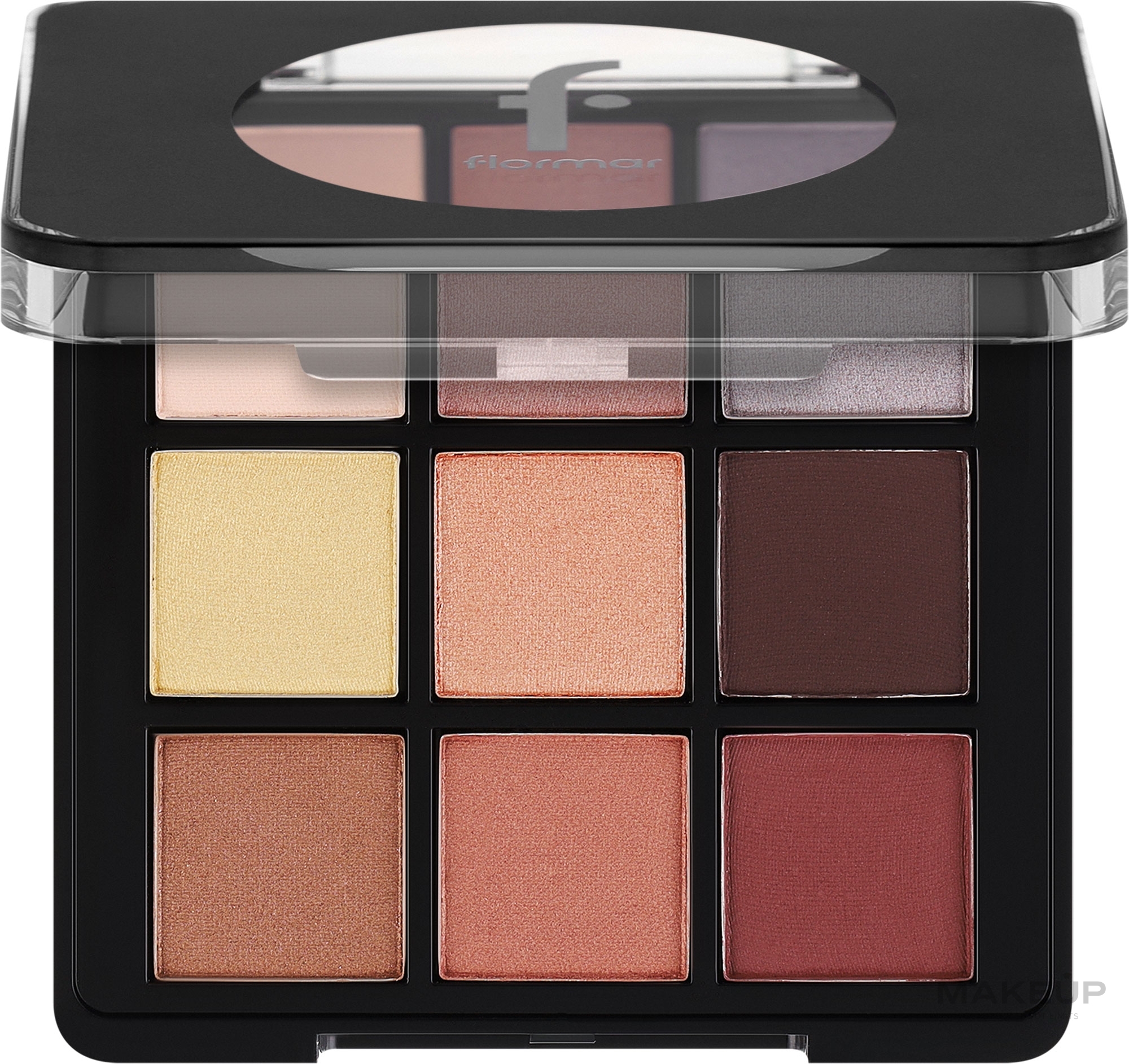 Flormar Eye Shadow Palette - Pretty By Flormar Eye Shadow Palette — фото 001 - Fallen Angel