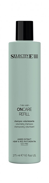 Шампунь для тонких или истонченных волос - Selective Professional Oncare Refill Shampoo — фото N1