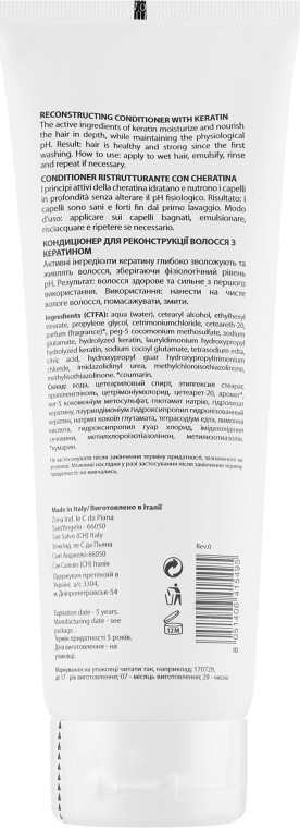 Відновлювальний кондиціонер з кератином - Mirella Hair Care Reconstructing Conditioner — фото N2