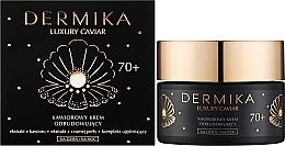 Відновлювальний денний і нічний крем для обличчя - Dermika Luxury Caviar 70+ — фото N2