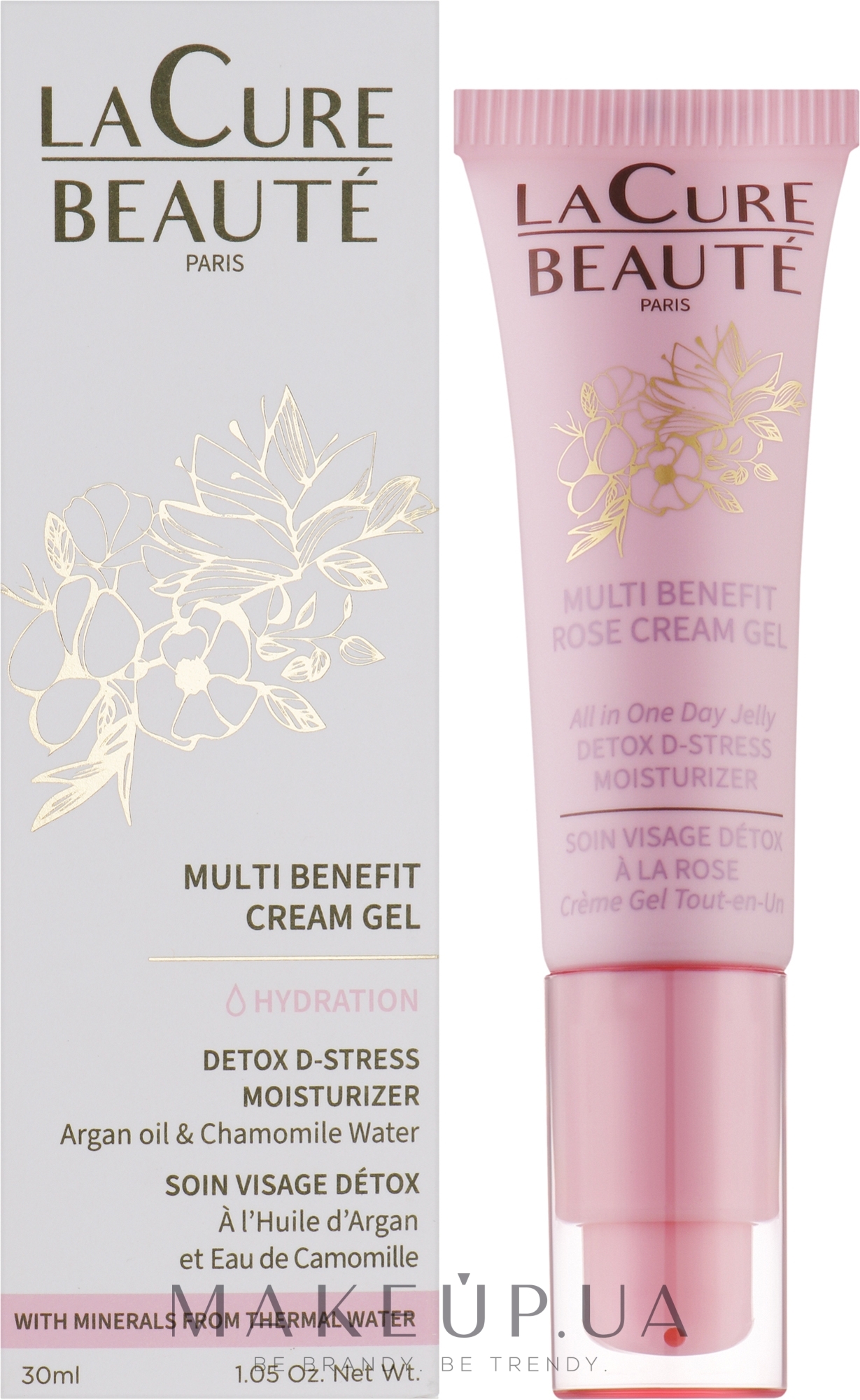 Крем-гель для обличчя - LaCure Beaute Multi Benefit Cream Gel — фото 30ml