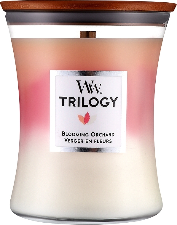 Ароматическая свеча - WoodWick Blooming Orchard Candle — фото N1