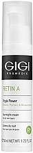 Духи, Парфюмерия, косметика Активный обновляющий крем для лица с ретинолом - Gigi Retin A Overnight Cream