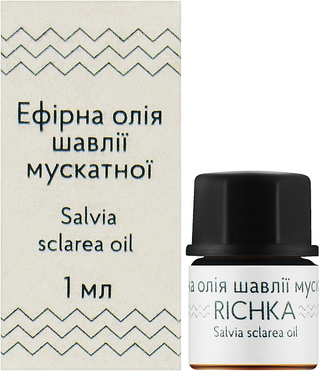 Эфирное масло шалфея мускатного - Richka Salvia Sclarea Oil — фото N2